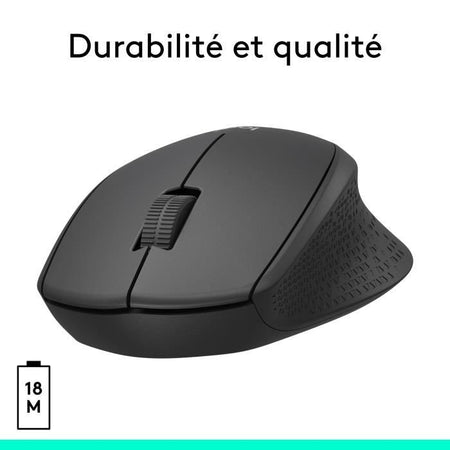 Mouse Silent Plus LOGITECH M330 Silent Plus - Wireless - Nero