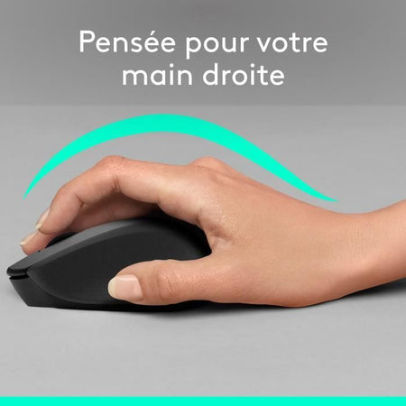 Mouse Silent Plus LOGITECH M330 Silent Plus - Wireless - Nero