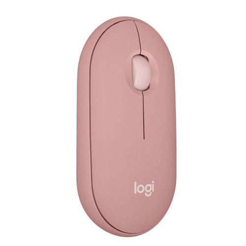 LOGITECH - Mouse senza fili - Pebble Mouse 2 M350s - Rosa - (910-007014)