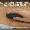 LOGITECH - Mouse wireless - Pebble Mouse 2 M350s - Grafite - (910-007015)