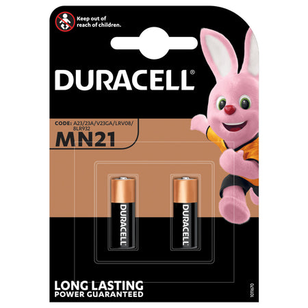 PILE DURACELL MN21 12V APRI CANCELLO 2pz