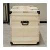 MOBILI 2G - CASSAPANCA BAULE IN LEGNO GREZZA L.80 P.45 H.50 (543)