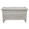 MOBILI 2G - CASSAPANCA ARTE POVERA IN LEGNO GREZZA L.137 P.57 H.80 (135)