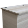 MOBILI 2G - CASSAPANCA ARTE POVERA IN LEGNO GREZZA L.137 P.57 H.80 (135)