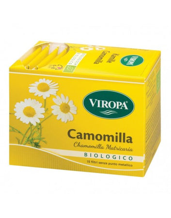 Tisana biologica camomilla 15 filtri