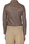 3JOLIE 3jolie - Giubbotto di pelle - 451451 - Moro da donna