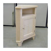 MOBILI 2G - Mobile angolare 1 porta classico legno grezzo L.51 P.51 H.97 (554)