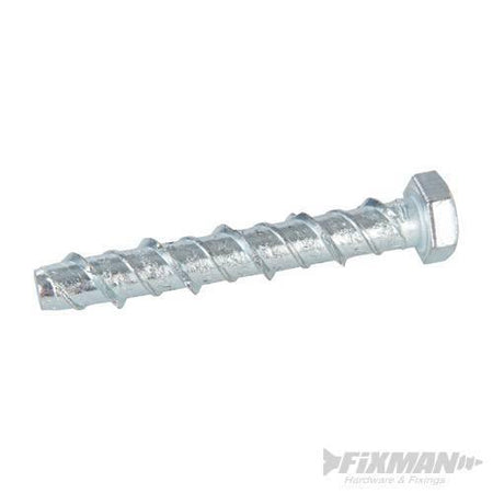 Viti bulloni autofilettanti per calcestruzzo cemento fissaggi Fixman 10 pz Fixman