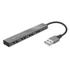 Hub Mini Usb A 4 Porte In Alluminio Halyx -Trust