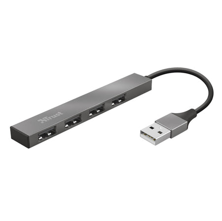 Hub Mini Usb A 4 Porte In Alluminio Halyx -Trust