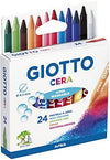 Giotto, Pastelli a Cera in Astuccio da 24 Colori