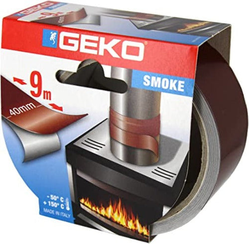 NASTRO ADESIVO GEKO SMOKE PER ALTE TEMPERATURE STUFE - VARI COLORI geko