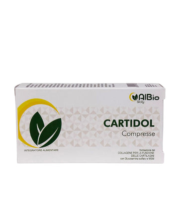 Cartidol 45 cp Glucosamina, MSM, Collagene, Acido ialuronico, boswellia, manganese, vitamina c articolazioni e cartilagine