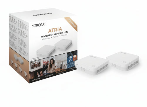 Strong repeater mesh wifi atria home kit 1200 + 3 lan wps - MESHKIT1200V2