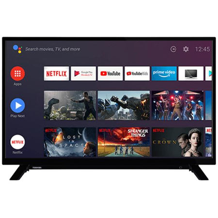 Televisore Toshiba 32la2063dg Android TV - Display 32 pollici Led - 1920x1080 FULL HD - Smart Tv - Netflix - DVB T2/C/S2 - 3x HDMI , 2x Usb, Lan, Wifi - Nero