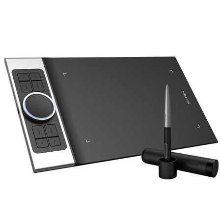 "XP-PEN DECO Pro M - Tavoletta Grafica (9""x5"") 8 tasti- rotella meccanica e virtuale con led e trackpad"