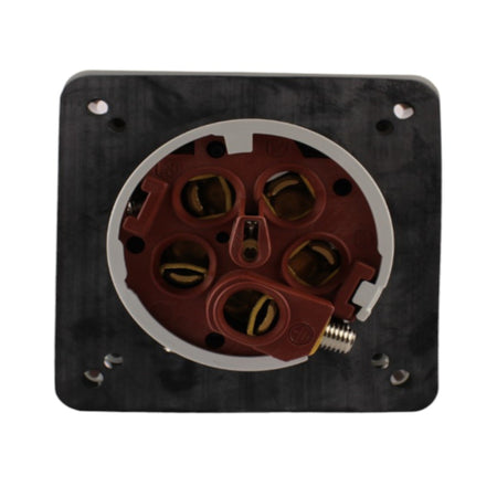 Presa dritta 125A 3P+N+T 380V IP67 con contatto pilota Mennekes