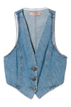 Twin-set Giacche Denim chiaro da donna