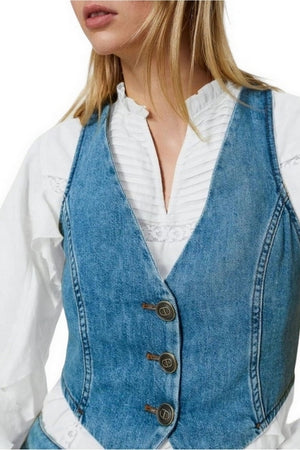 Twin-set Giacche Denim chiaro da donna