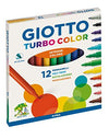 Giotto, Turbo Color pennarelli in astuccio da 12 colori
