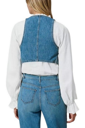 Twin-set Giacche Denim chiaro da donna