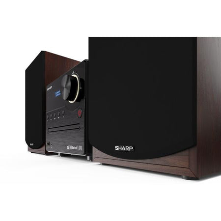 SHARP XL-B517D(BR) - MICRO HIFI - 45W - USB PLAYER - DAB+ - BLUETOOTH - BROWN