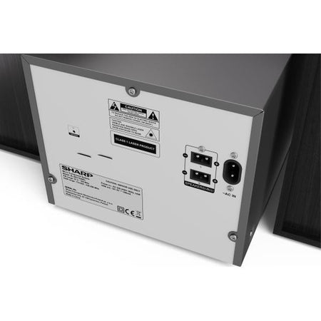 SHARP XL-B517D(BK) - MICRO HIFI - 45W - USB PLAYER - DAB+ - BLUETOOTH