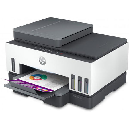 HP MULTIF. INK A4 COLORE, SMARTANK 7605, 15PPM, ADF, FRONTE / RETRO, USB/WIFI, 4 IN 1, 3 ANNI GAR REG PRODOTTO