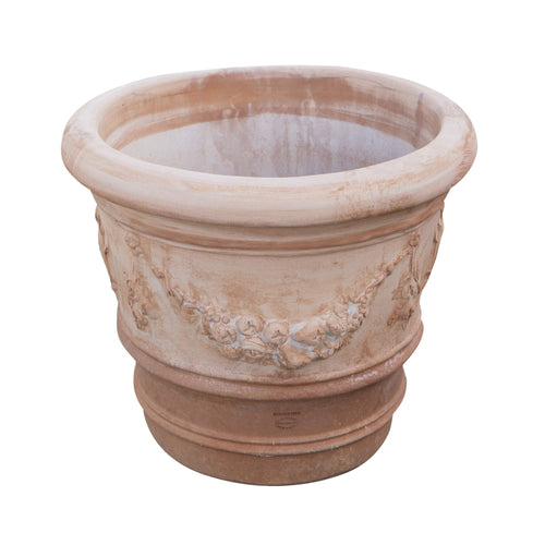 Biscottini Vaso in Terracotta 100% Made in Italy interamente Lavorata a Mano