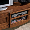 Porta tv classico 2 cassetti intarsio Legno bassano 200x55x52