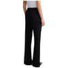 Liu Jo pantaloni flare neri in jersey TA5147J5942 22222 Pantaloni Liu Jo