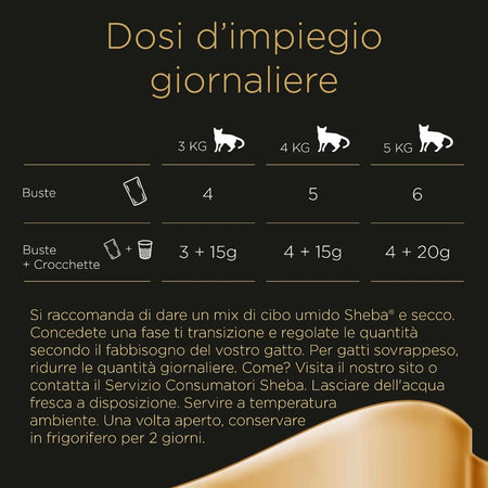 Sheba Delicatezze Selezione Mare per Gatti 60x85gr Maxi Pack