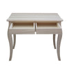 MOBILI 2G - SCRIVANIA 2 CASSETTI CLASSICA LEGNO MASSELLO GREZZO L.101 P.62 H.82 (3106)