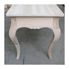 MOBILI 2G - SCRIVANIA 1 CASSETTO CLASSICA LEGNO MASSELLO GREZZO L.160 P.75 H.80 (170)