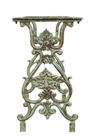 Biscottini Base tavolo in ghisa finitura anticata Molto stabile, robusta Offerta Speciale