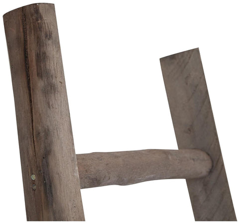 Biscottini Scala portasciugamani legno Biscottini 44x8x180 design vintage arredo bagno