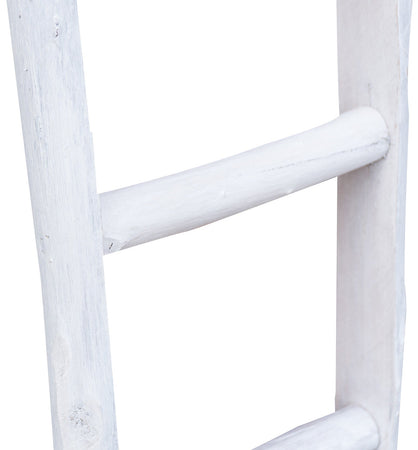 Biscottini Biscottini Scala Portasciugamani Legno Bianca Anticata 28x7x100 Complemento