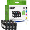 KMP MULTIPACK E201V cartuccia d'inchiostro 4 pz Compatibile Nero, Ciano, Magenta, Giallo (KMP MULTIPACK E201V bl?kpatron 4 stk K)