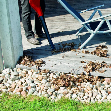 Soffiatore per foglie giardino a batteria con regolatore velocità senza fili