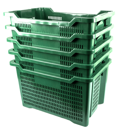 Cassetta agricola aperta impilabile 40L