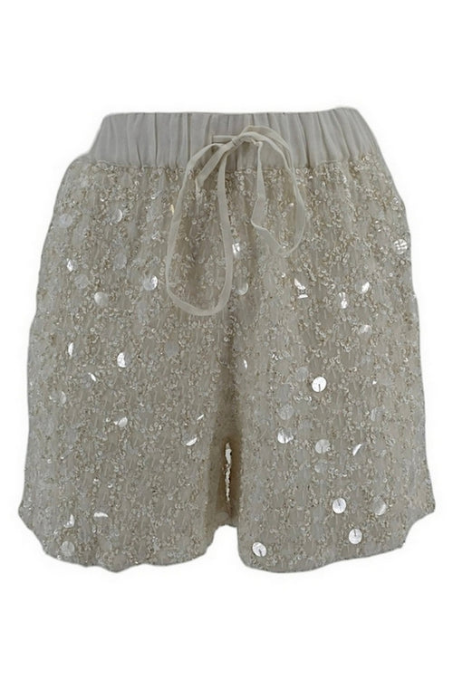 Parosh Pantaloncini Bianco da donna