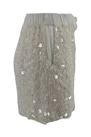 Parosh Pantaloncini Bianco da donna