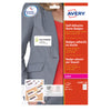 Etichette Badge In Seta Acetata 80X50Mm (10Et/Fg 20Fg - Laser Avery