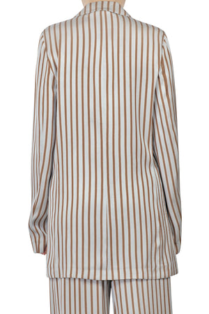 MALIPARMI Maliparmi - Giacca - 450743 - Azzurro/Marrone da donna