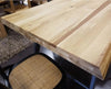 MOBILI 2G - TAVOLO MASSELLO NODO APERTO 160X90 SP. 6 cm  FISSO (800)