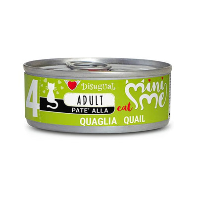 Mini Me 4 Patè Quaglia per Gatti Adulti Disugual 85gr