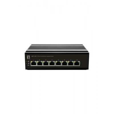 LevelOne IFS-0801, non gestito, Fast Ethernet (10/100), Full Duplex, montaggio a parete