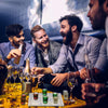 Gioco da tavola Tris Grande con 9 bicchieri in vetro scatola regalo
