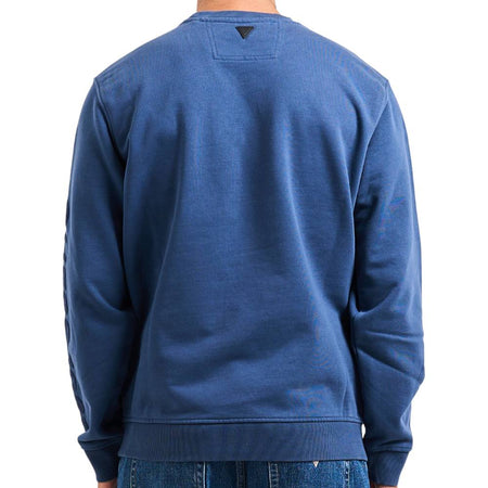 Guess felpa blu avion con logo EMBRO M5YQ00KBY51G7EG