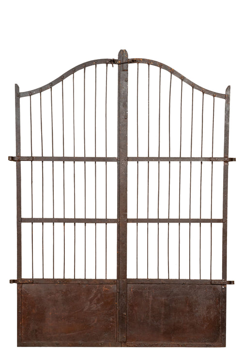 Biscottini Cancello in ferro finitura anticata